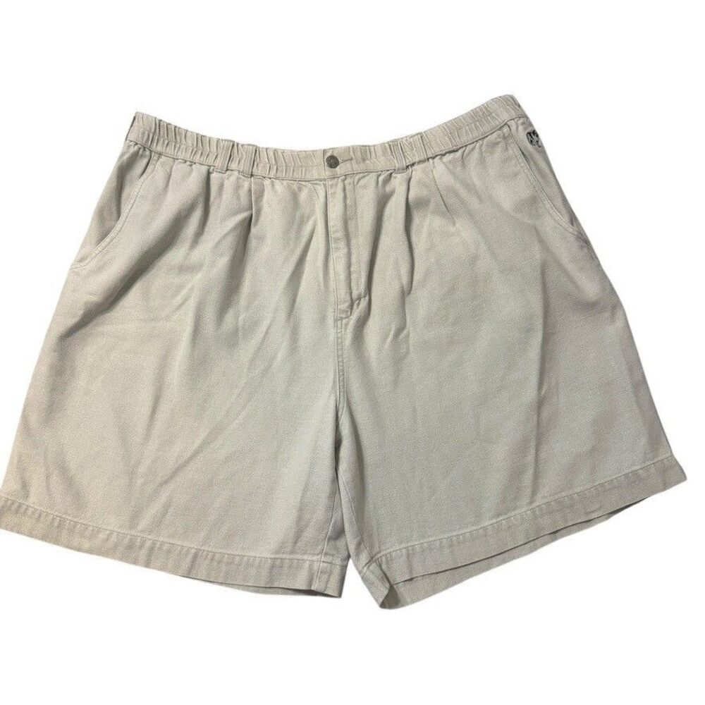 Big Dogs Shorts Mens 3X (48x8) Gray Denim Chino Pockets Big Tall Casual Neutral